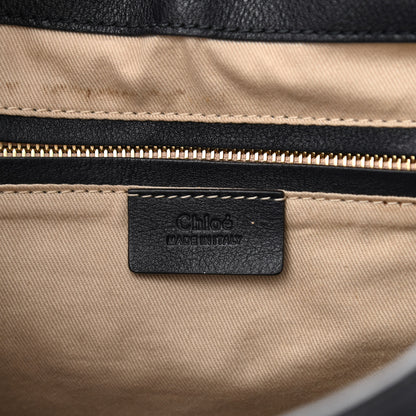 Chloe Calfskin Medium Owen Flap Bag Full Blue 5 of 14