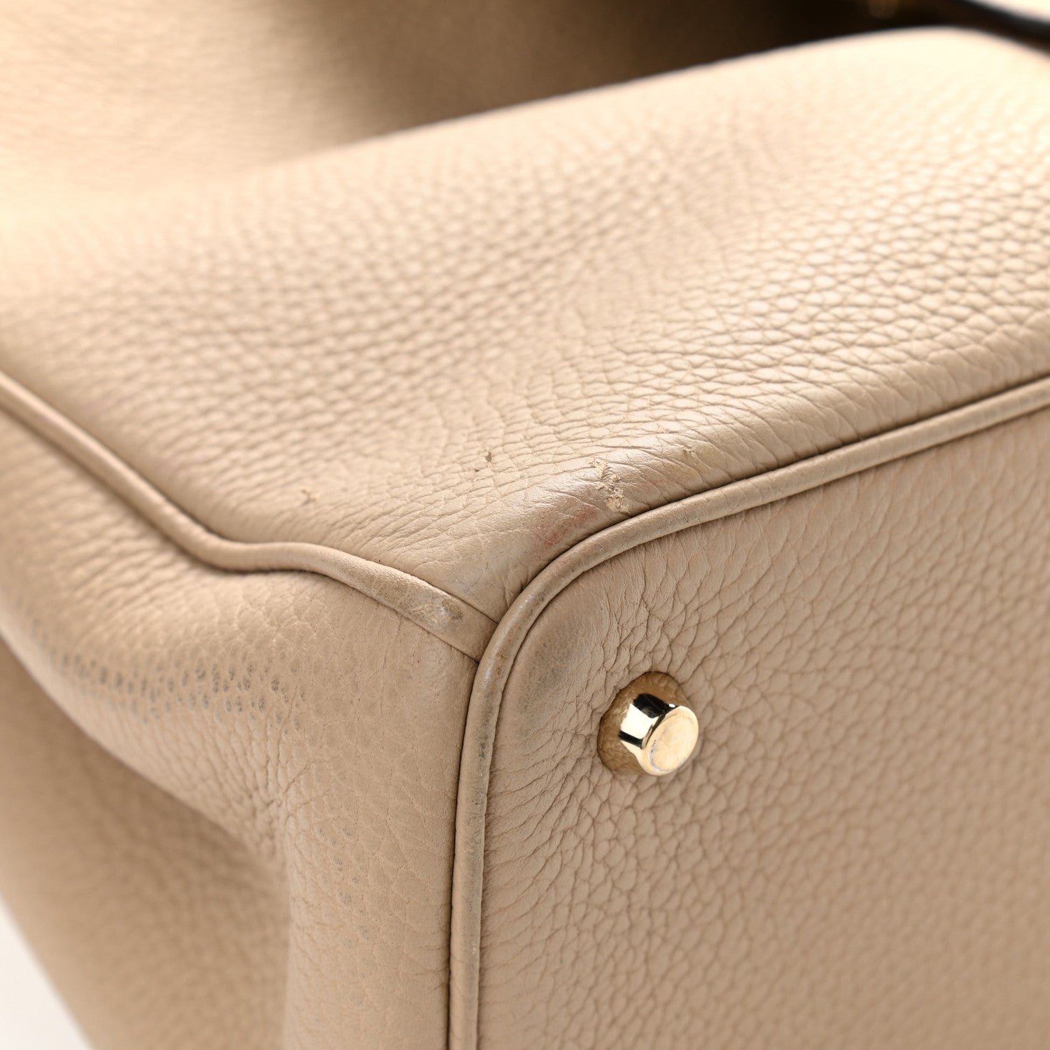 Christian Dior Bullcalf Large Diorissimo Tote Beige Petale 22 of 28