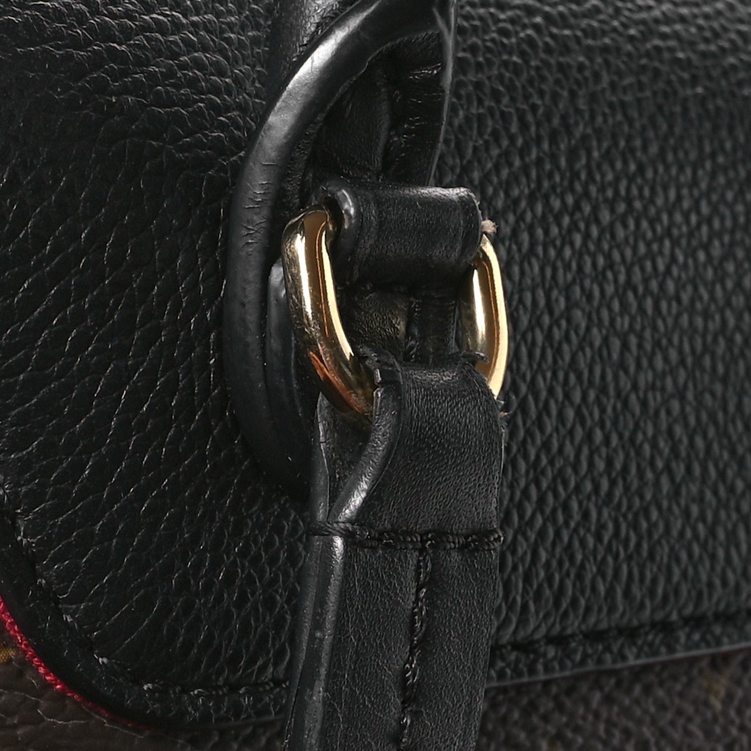 Louis Vuitton Monogram Montsouris PM Black 12 of 13