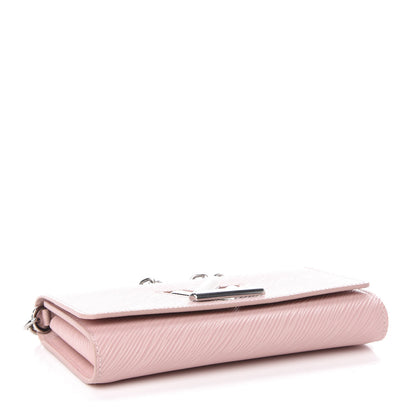 Louis Vuitton Epi Twist Chain Wallet Rose Ballerine 4 of 10