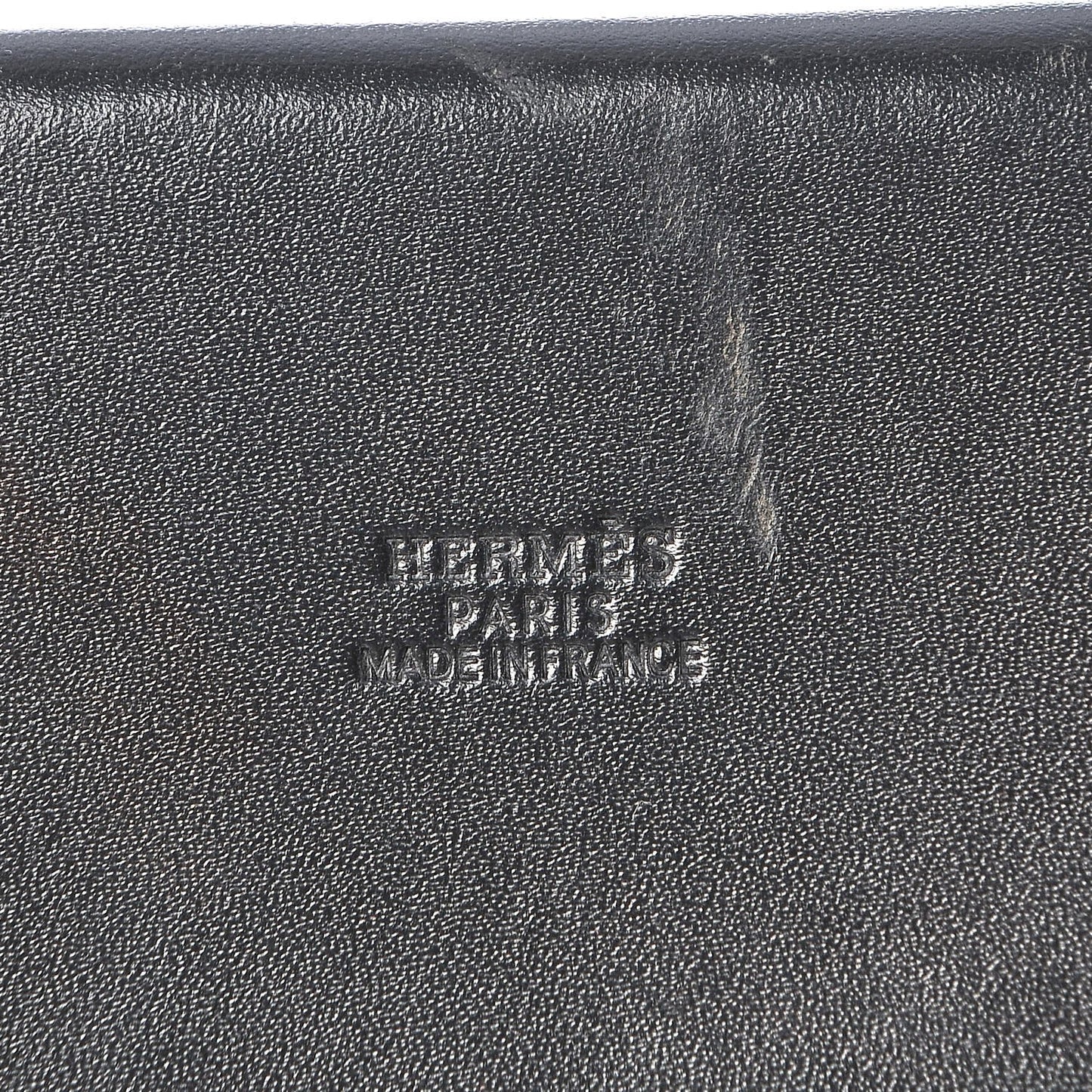 Toile Calfskin Herbag Cabas MM Black