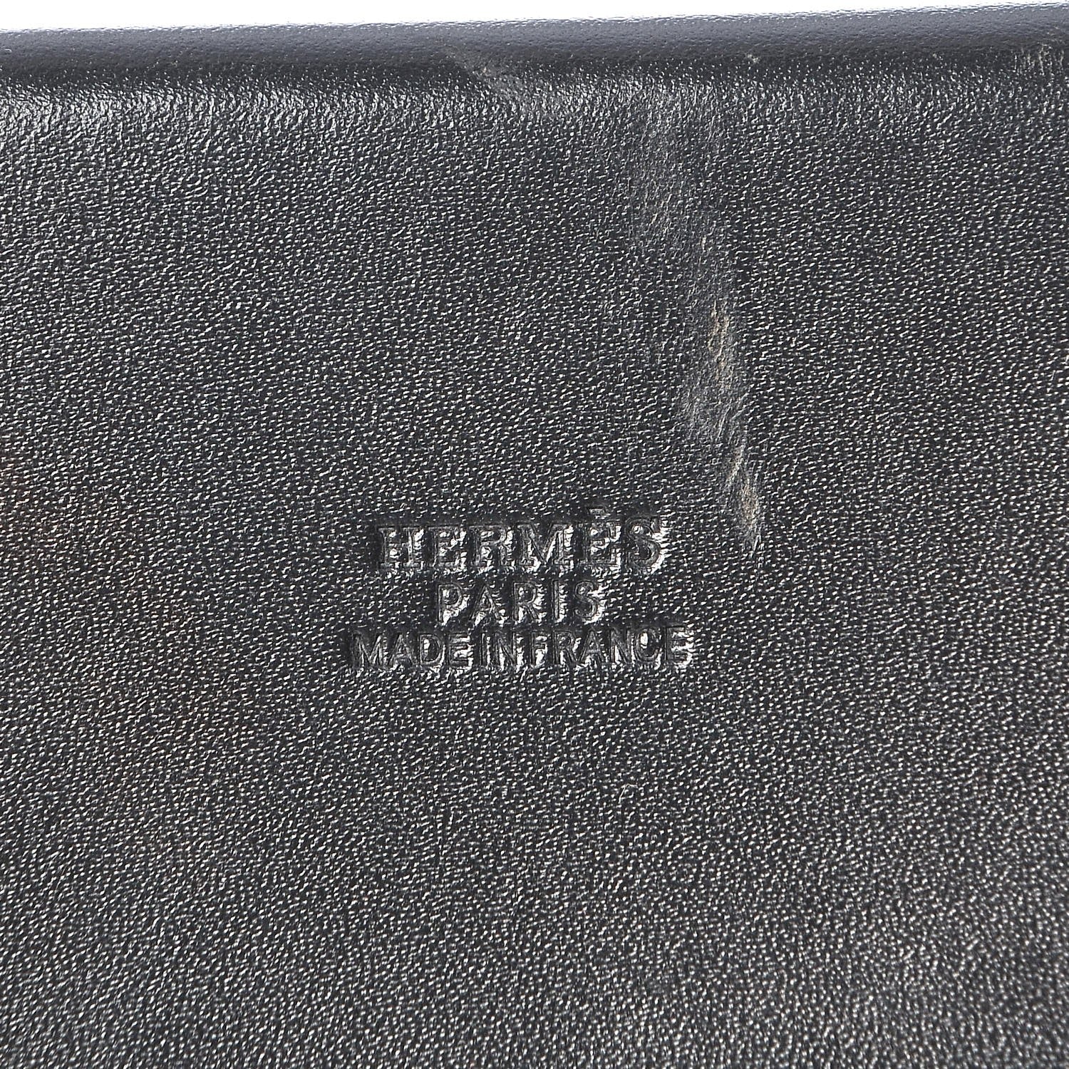 Hermes Toile Calfskin Herbag Cabas MM Black 7 of 14