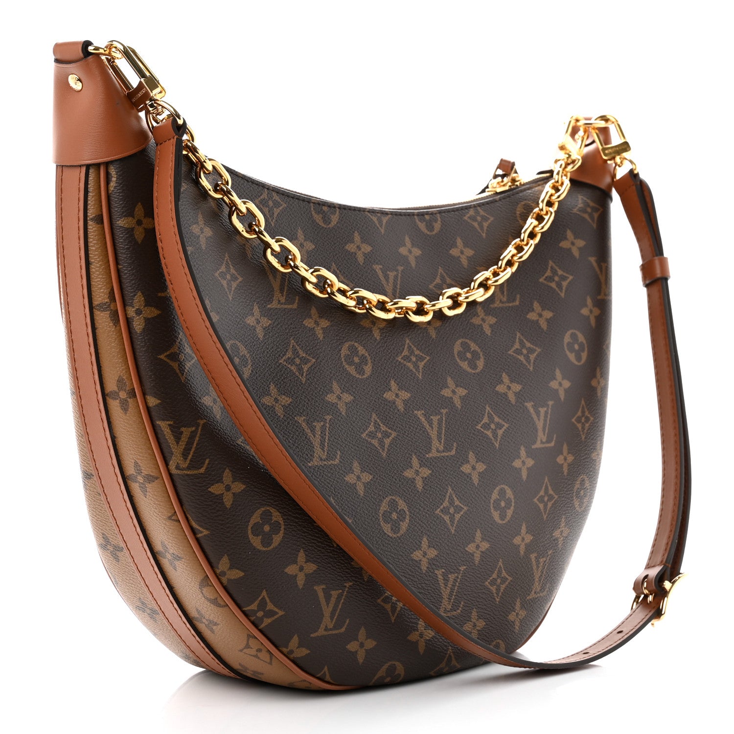 Louis Vuitton Reverse Monogram Loop Hobo 4 of 10