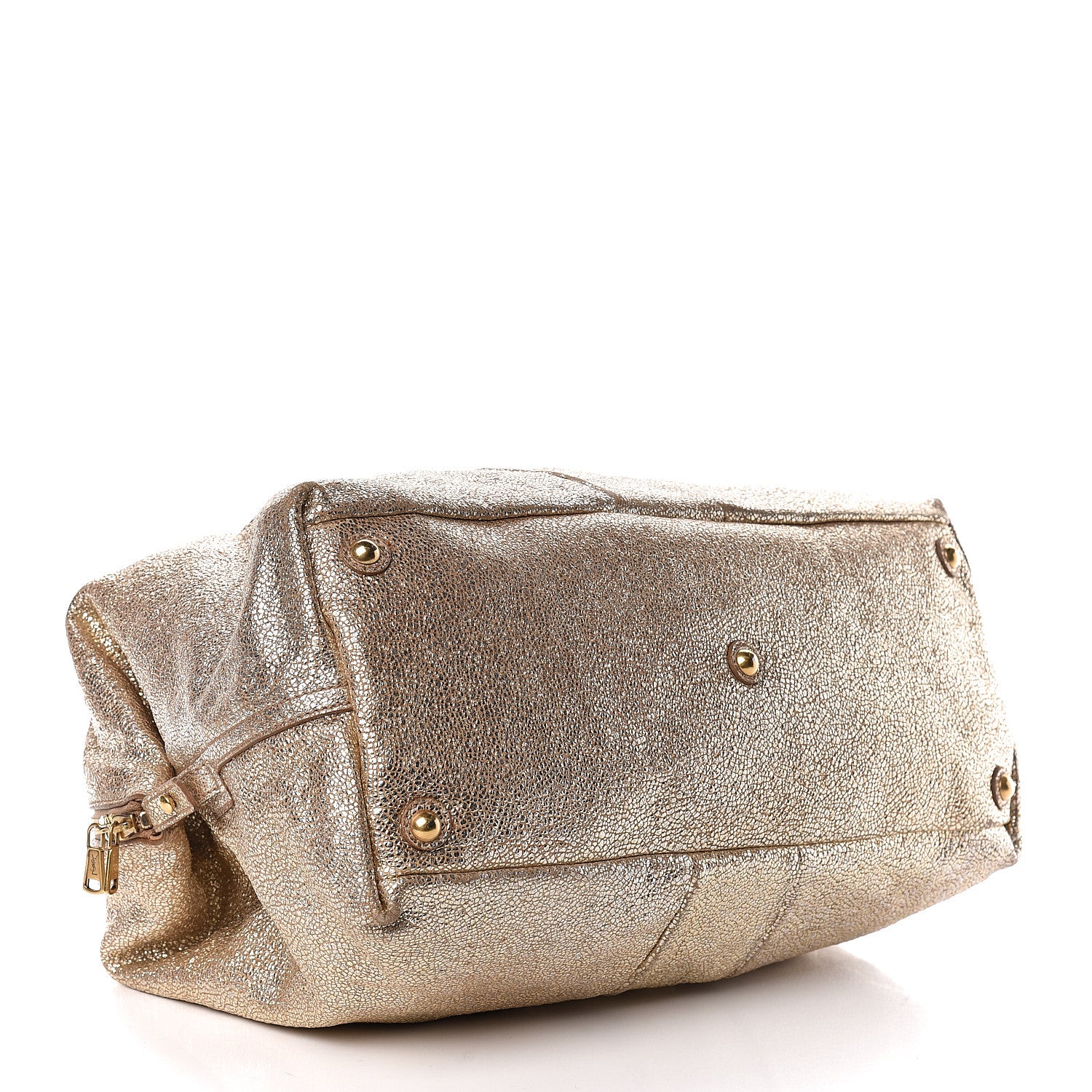 Saint Laurent Volcano Crackled Calfskin Medium Easy Y Bag Gold 4 of 30