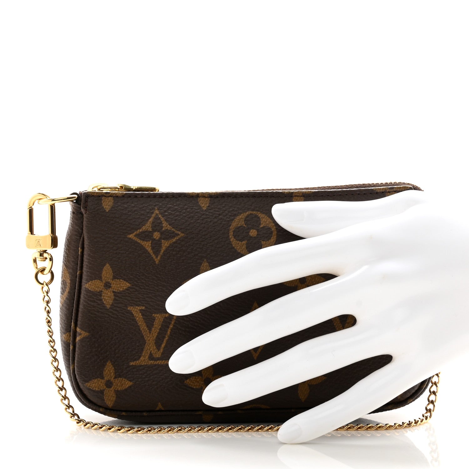 Louis Vuitton Monogram Mini Pochette Accessories 2 of 7