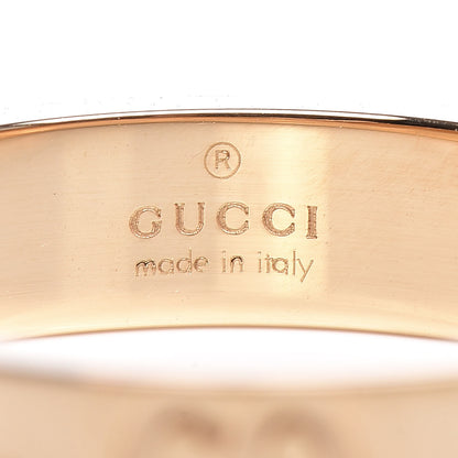 Gucci 18K Yellow Gold 4mm Icon Thin Band Ring 52 6 4 of 7