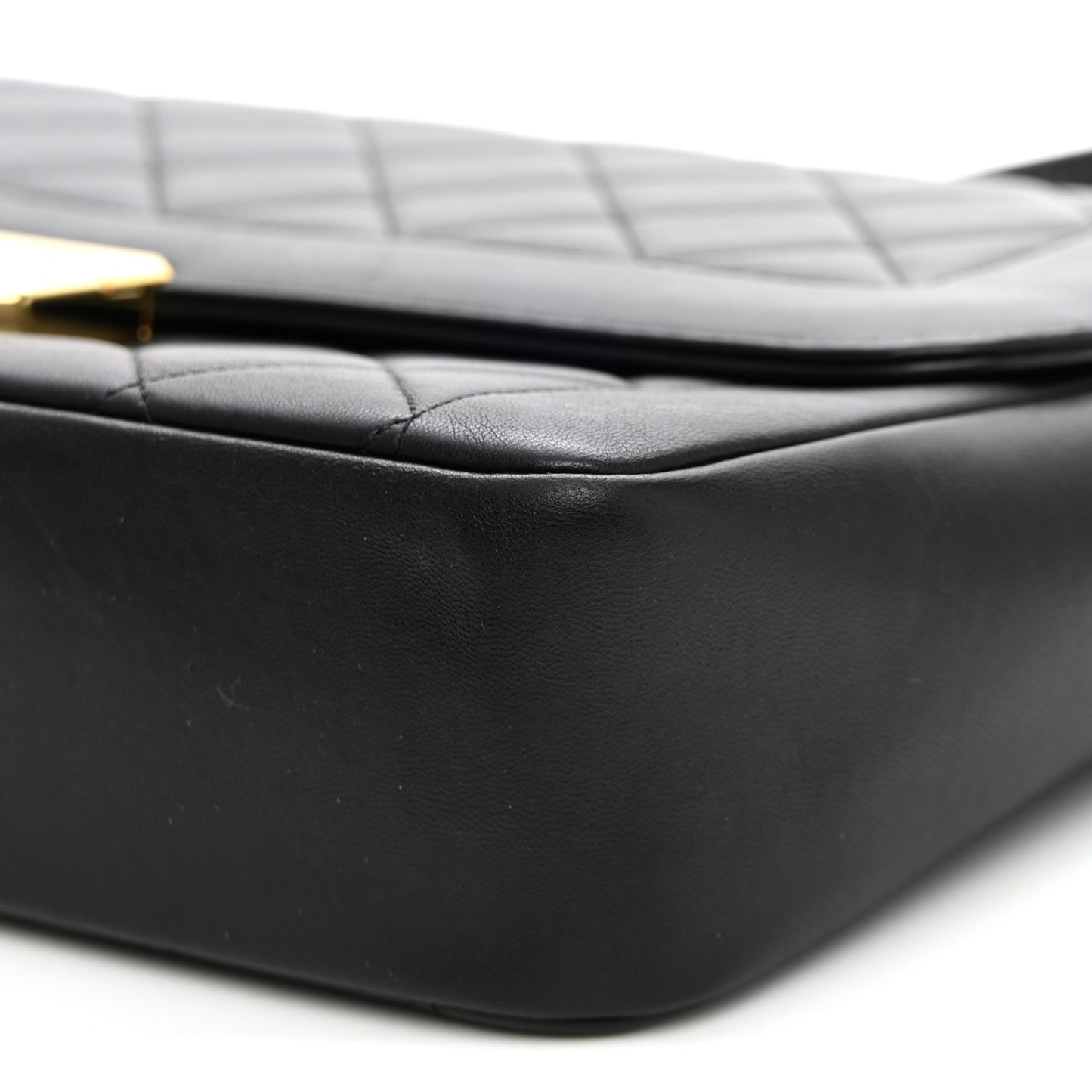 Lambskin Quilted Large Chic With Me Flap Black