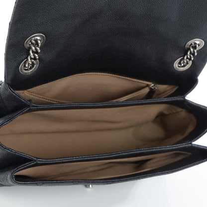 Chanel Caviar Stitch Medium Simply CC Flap Black 5 of 8