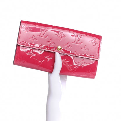 Louis Vuitton Vernis Sarah Wallet Rose Indien 2 of 7
