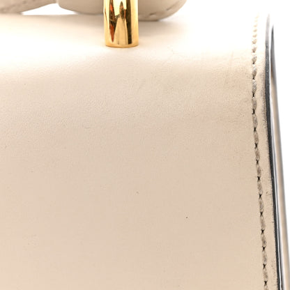 Gucci Calfskin Small Sylvie Shoulder Bag Off White 16 of 18
