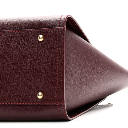Chanel Caviar Small Studded Deauville Tote Burgundy 10 of 10