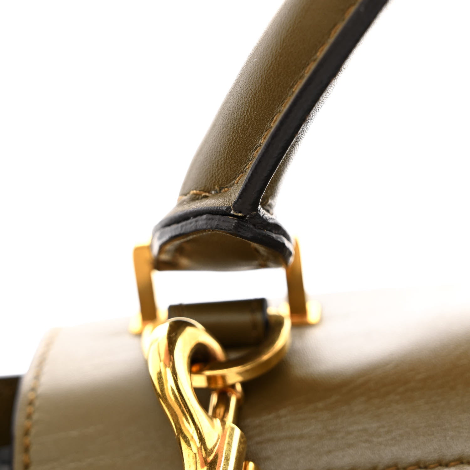 Celine Small Tri-color Trapeze Olive 17 of 21