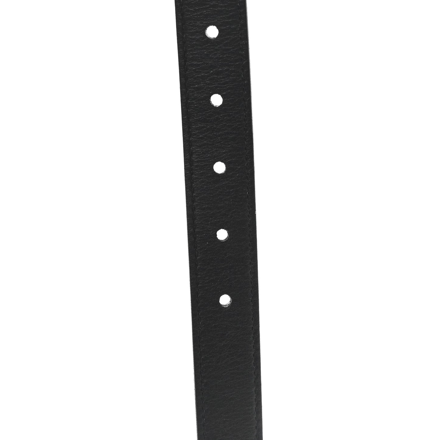 Smooth Calfskin Maillon Belt 80 32 Black