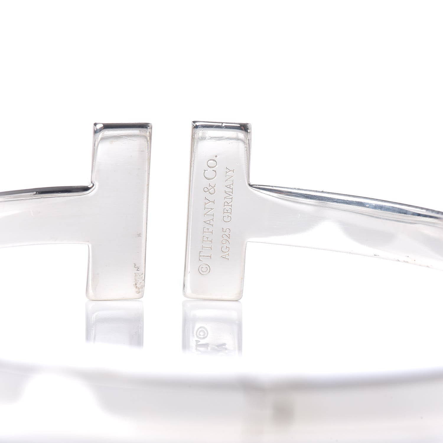 Tiffany Sterling Silver T Square Bracelet 4 of 4