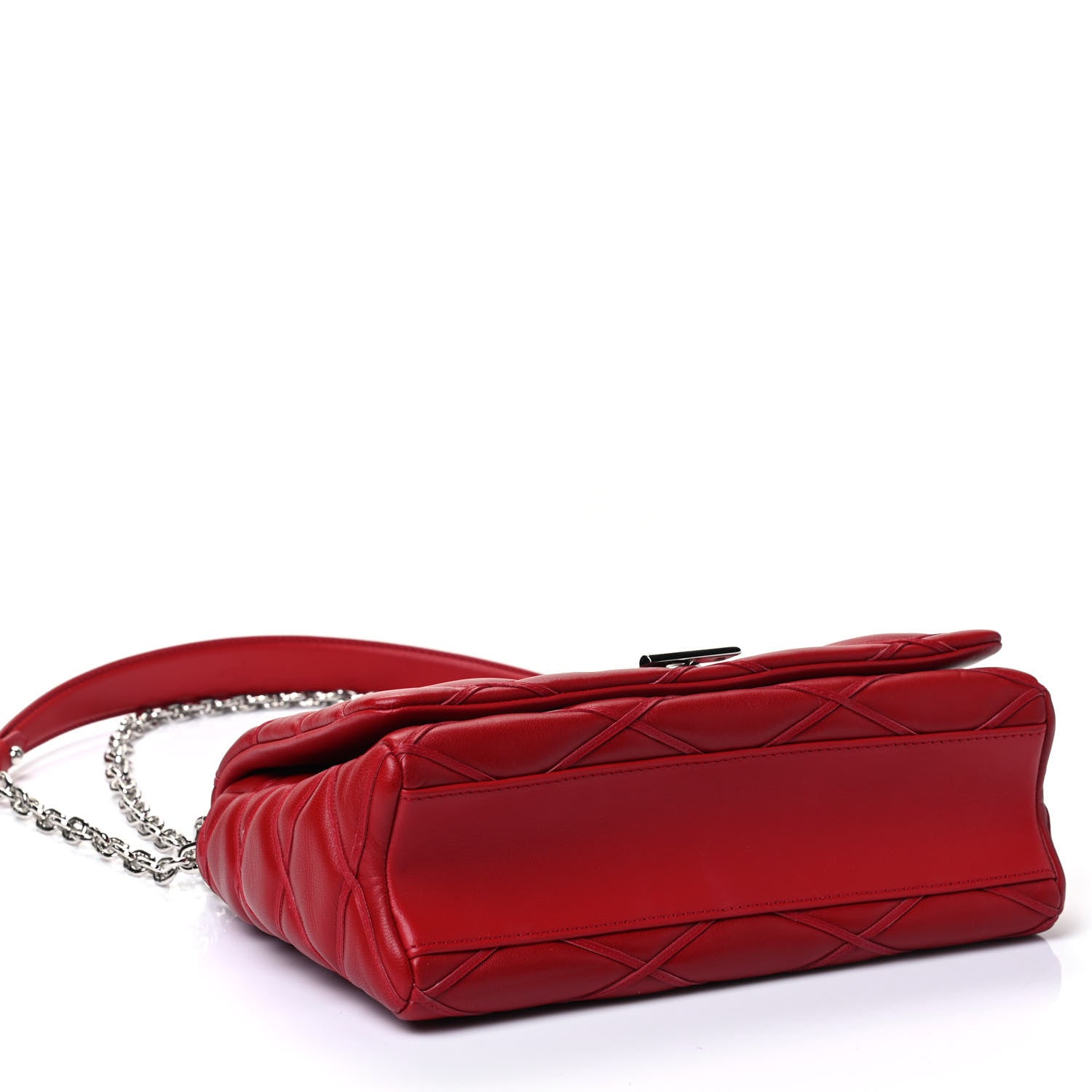 Louis Vuitton Lambskin Malletage GO-14 MM Rouge 3 of 4