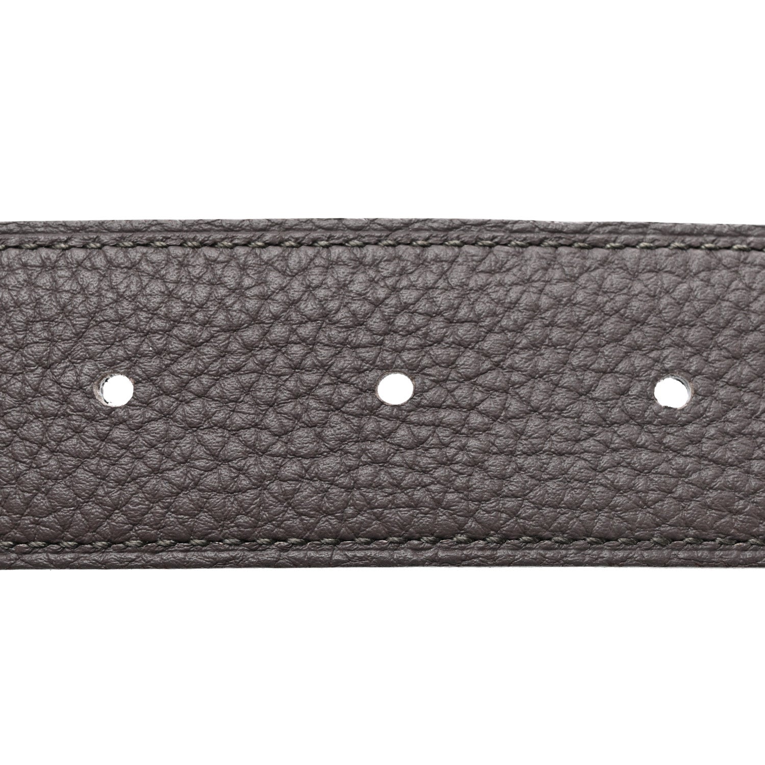 Hermes Box Togo 32mm Chaine D'Ancre Belt 85 34 Black Etain 4 of 6