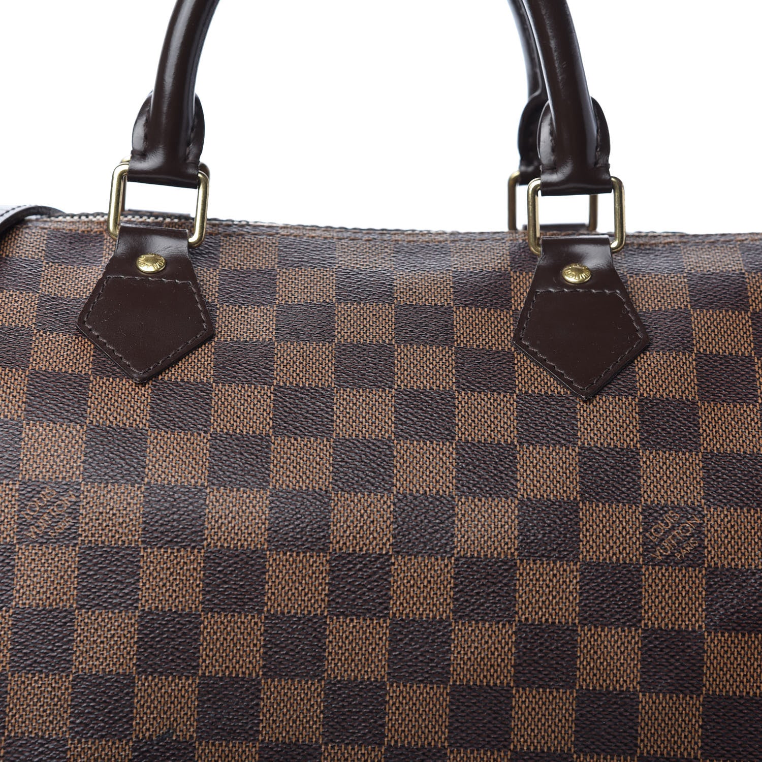 Louis Vuitton Damier Ebene Speedy Bandouliere 35 10 of 10
