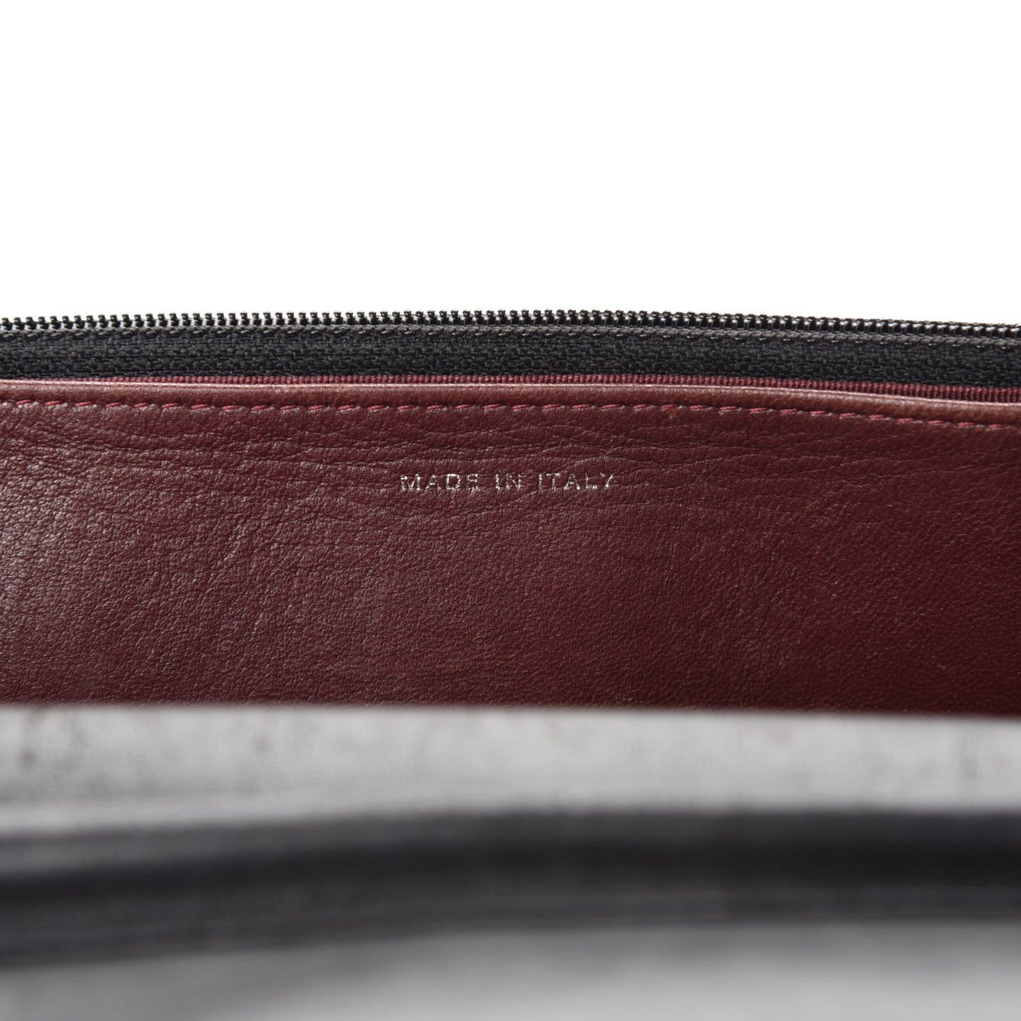 Lambskin Quilted Wallet On Chain WOC Black