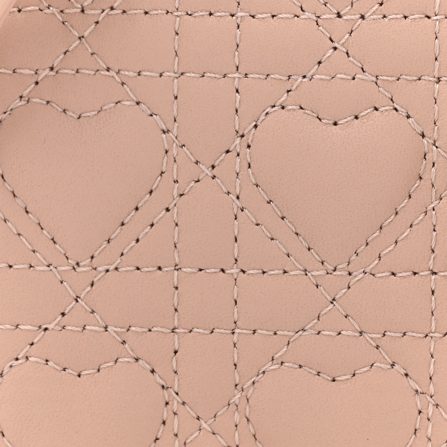 Lambskin Cannage Micro DiorAmour Lady Dior Pink
