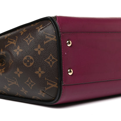 Louis Vuitton Calfskin Monogram Kimono Tote Grape 8 of 16