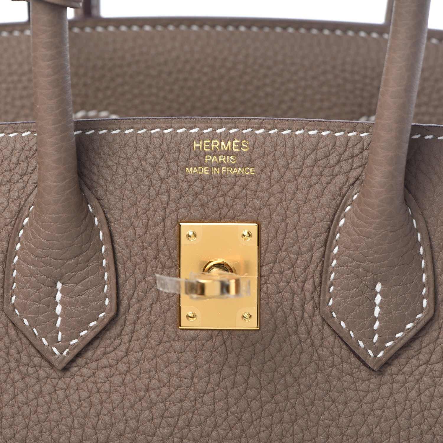 Hermes Togo Birkin 25 Etoupe 8 of 37