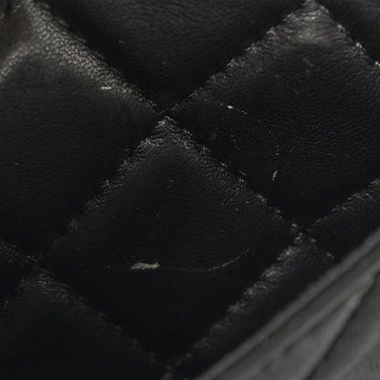 Chanel Calfskin Quilted Large Roll 2.55 Reissue Clutch Black 12 of 12