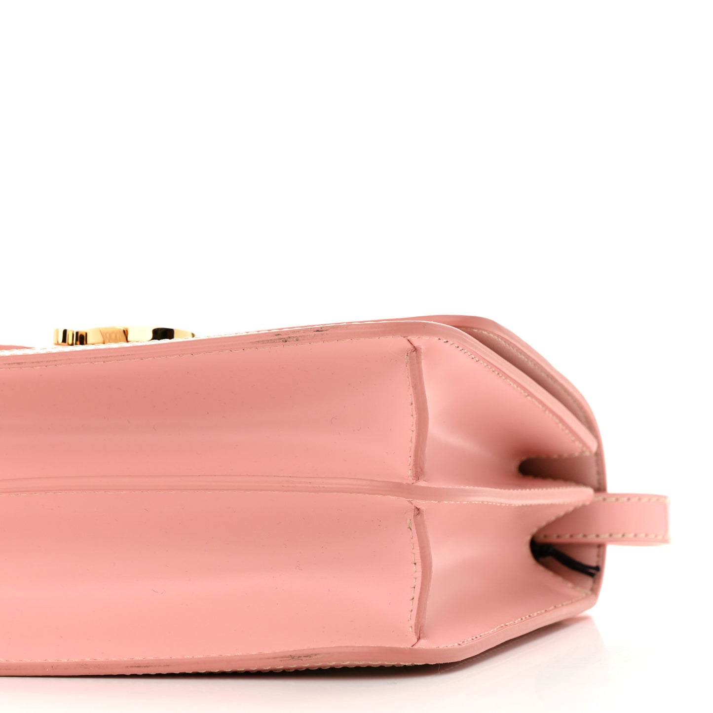 Canvas Calfskin TB Small Bag Blush Pink
