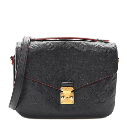Louis Vuitton Empreinte Pochette Metis Marine Rouge 1 of 9