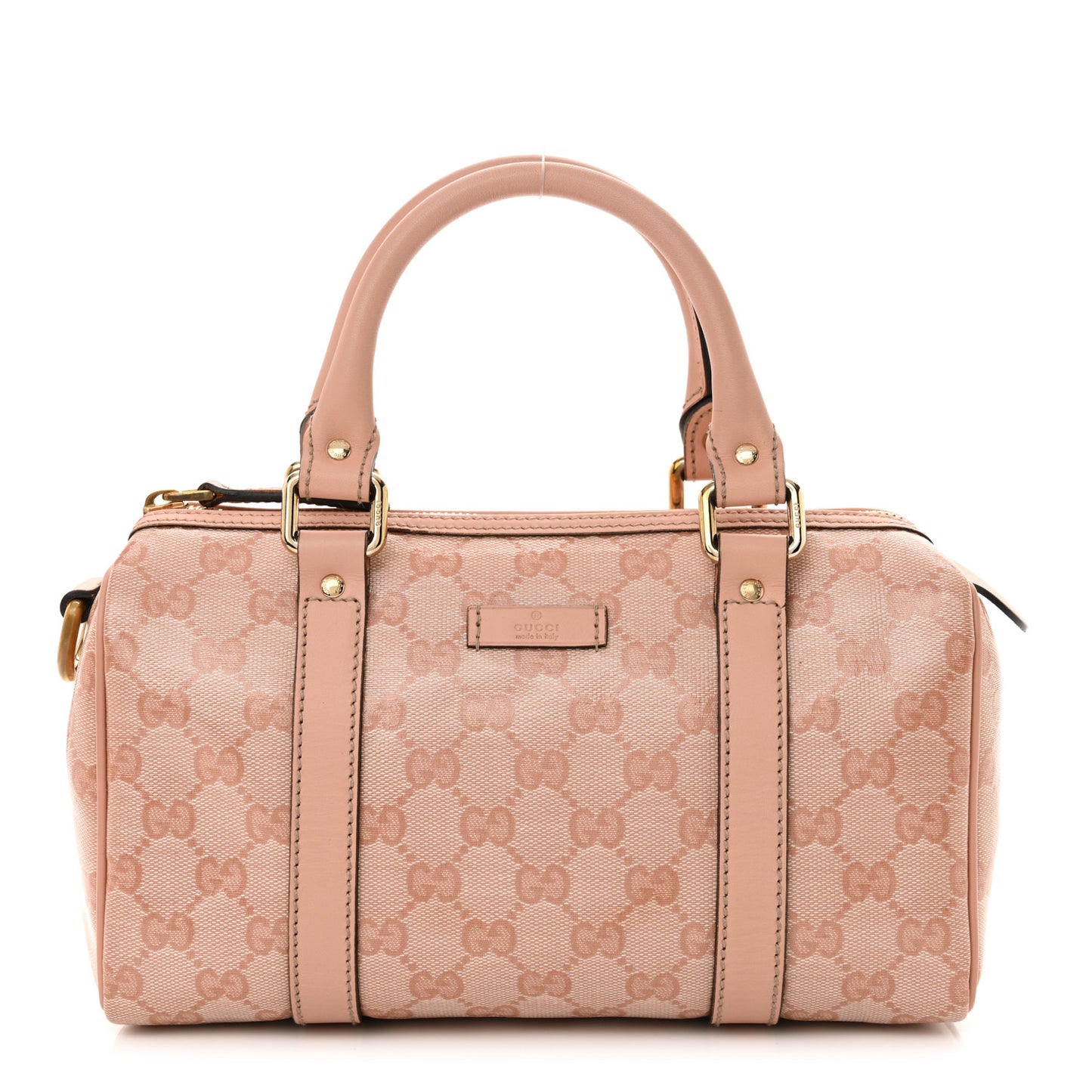 Crystal Monogram Small Joy Boston Blush