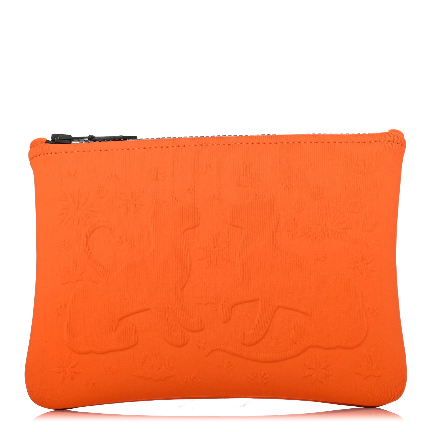Hermes Neoprene Small Neobain Les Leopards Orange Samba 1 of 4