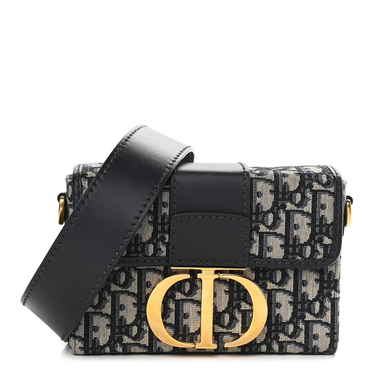 Oblique 30 Montaigne Box Bag Blue