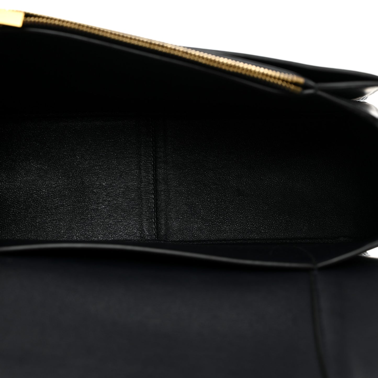 Shiny Smooth Calfskin Medium Frame Shoulder Bag Steel Blue Plum