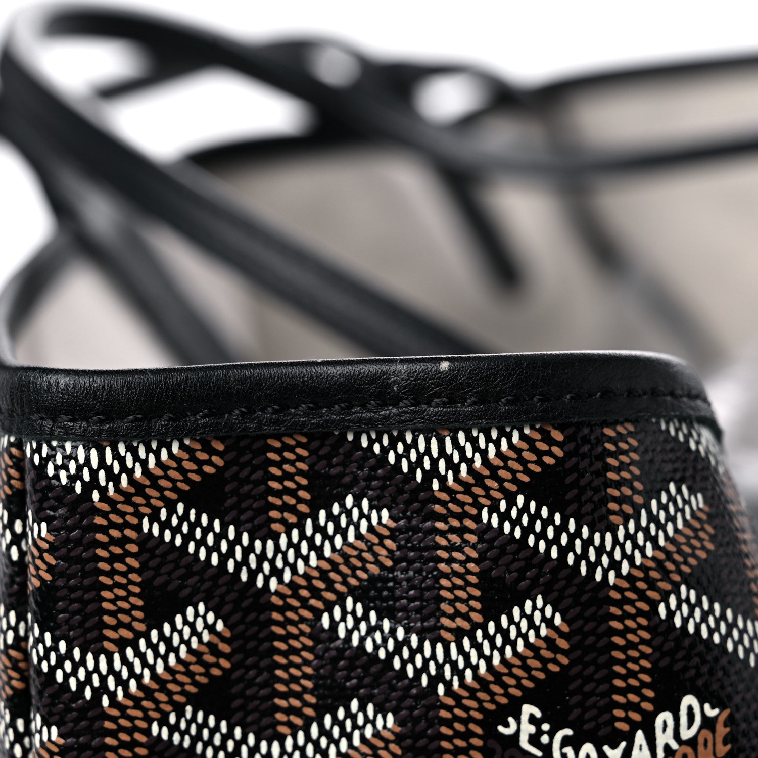 Goyard Goyardine Saint Louis PM Black 9 of 9