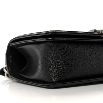 Chanel Caviar Quilted Medium Boy Flap Black 9 of 13