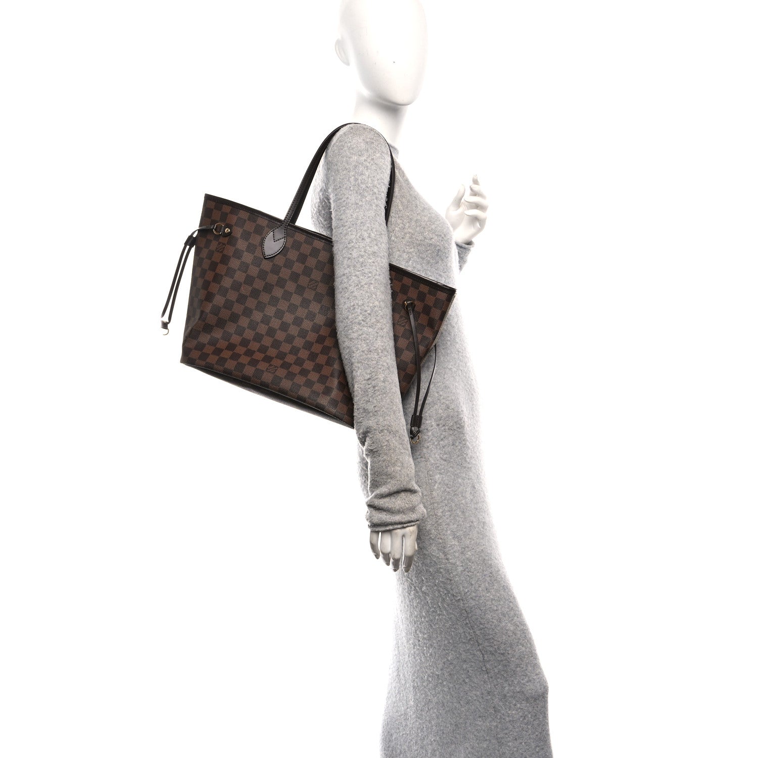 Louis Vuitton Damier Ebene Neo Neverfull MM 2 of 9