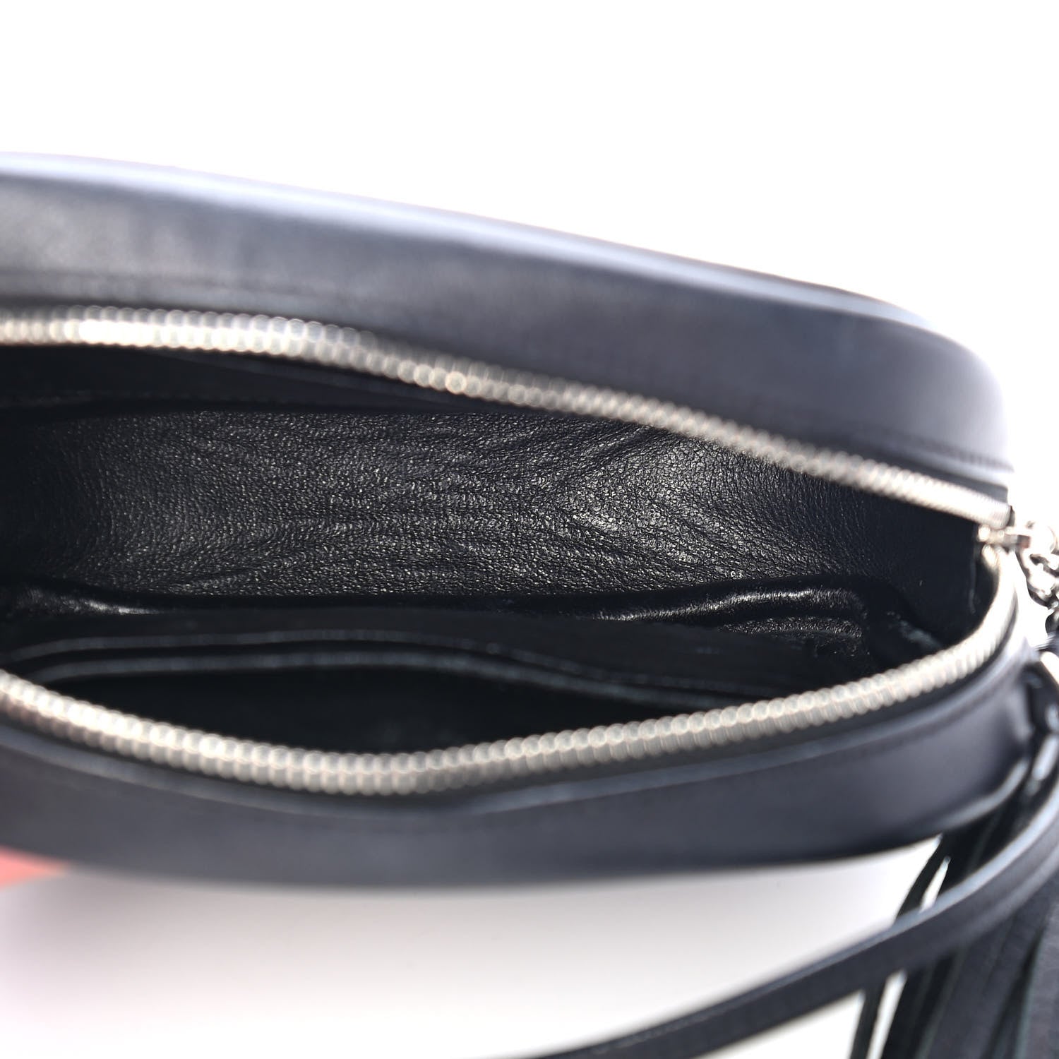 Saint Laurent Lambskin Monogram Baby Lou Camera Bag Black 4 of 5