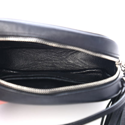 Saint Laurent Lambskin Monogram Baby Lou Camera Bag Black 4 of 5