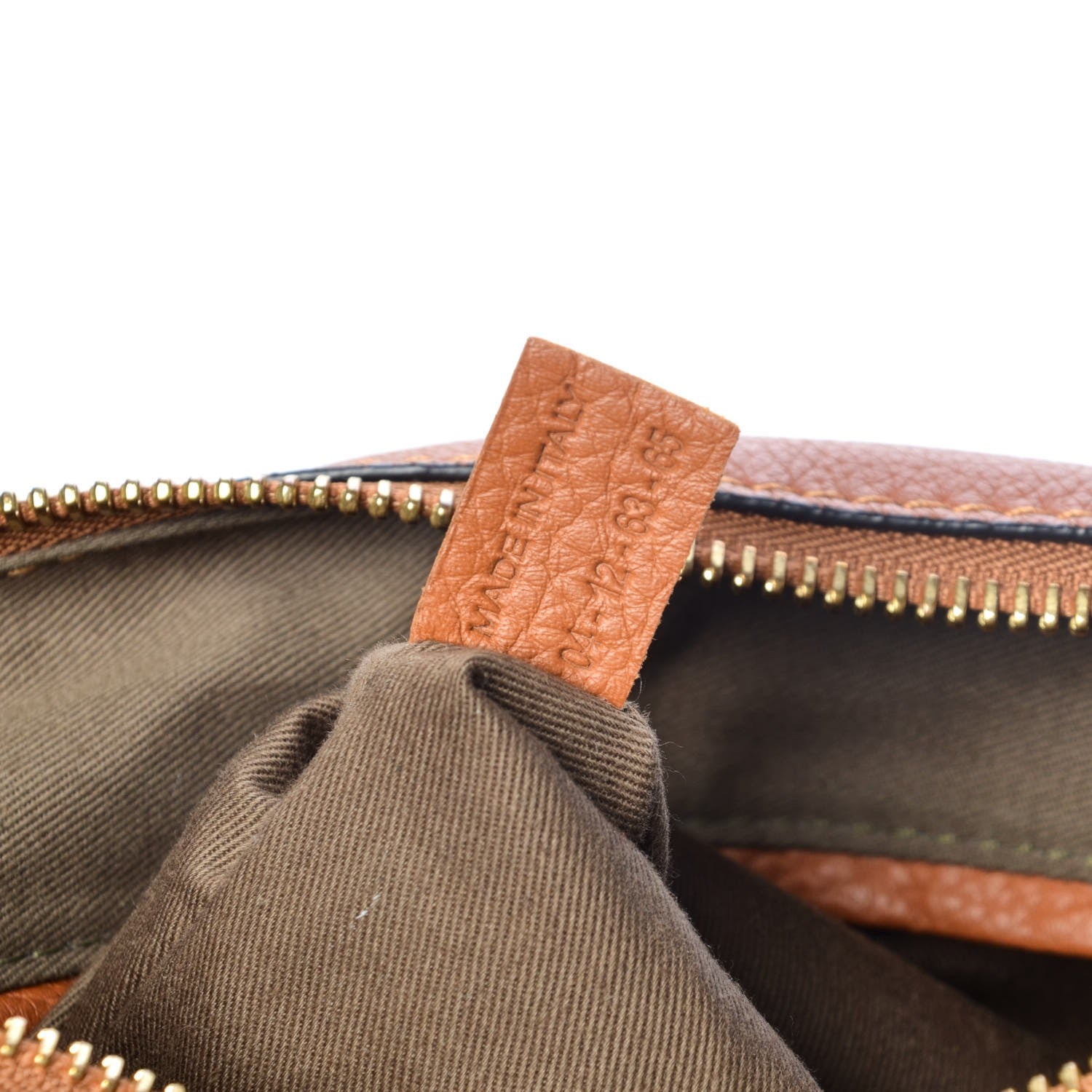 Chloe Calfskin Medium Marcie Satchel Tan 8 of 8