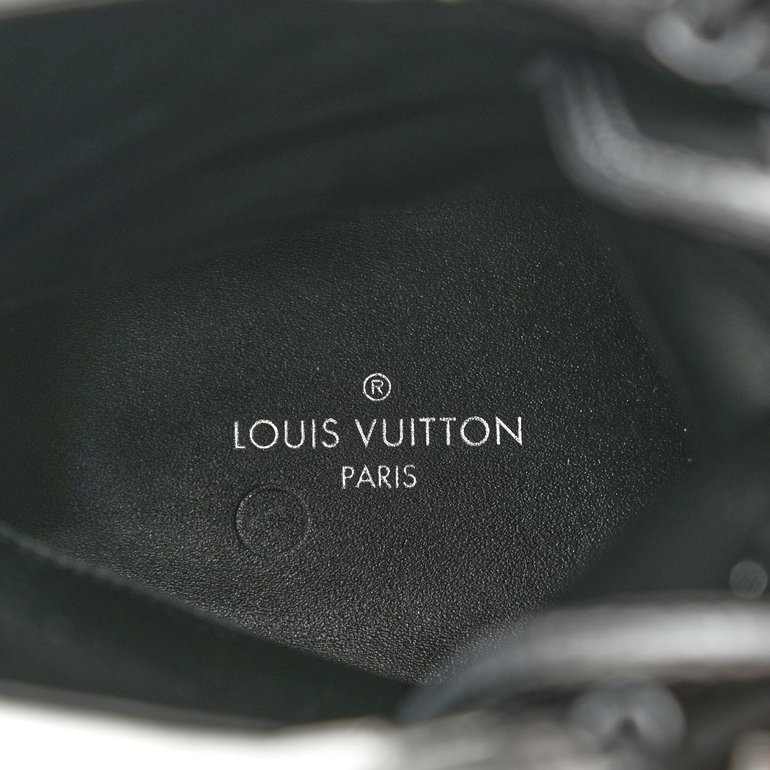 Louis Vuitton Patent Calfskin Spaceship Laureate Platform Desert Boots 36 Silver 7 of 8