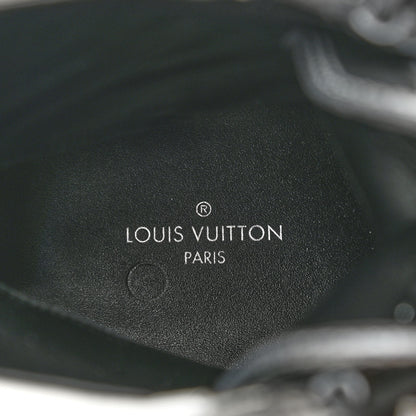 Louis Vuitton Patent Calfskin Spaceship Laureate Platform Desert Boots 36 Silver 7 of 8