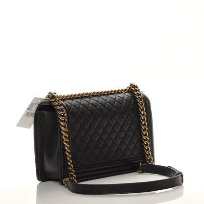 Chanel Caviar Quilted New Medium Boy Flap Black 3 of 8