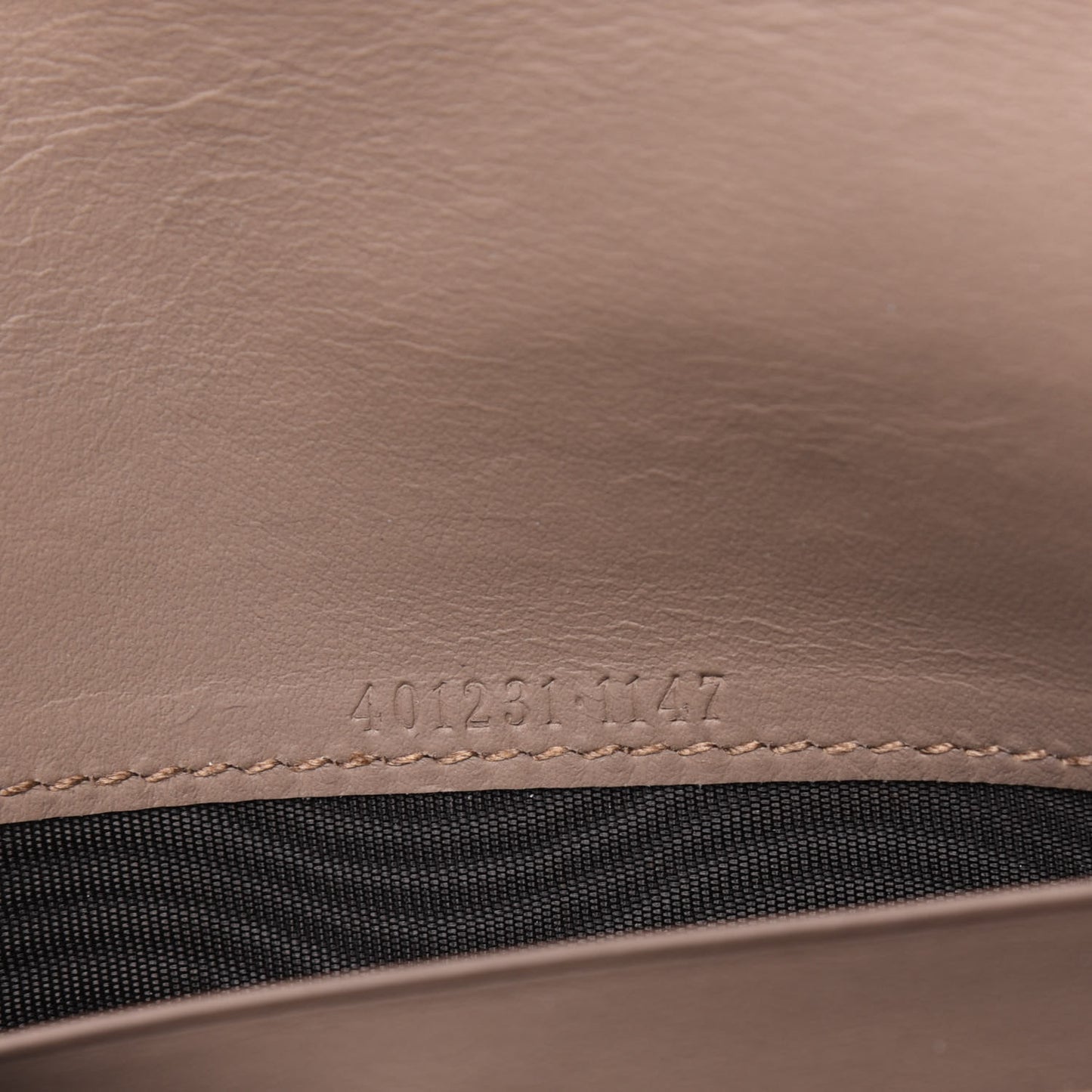 GG Supreme Monogram Mini Dionysus Chain Wallet Beige Taupe