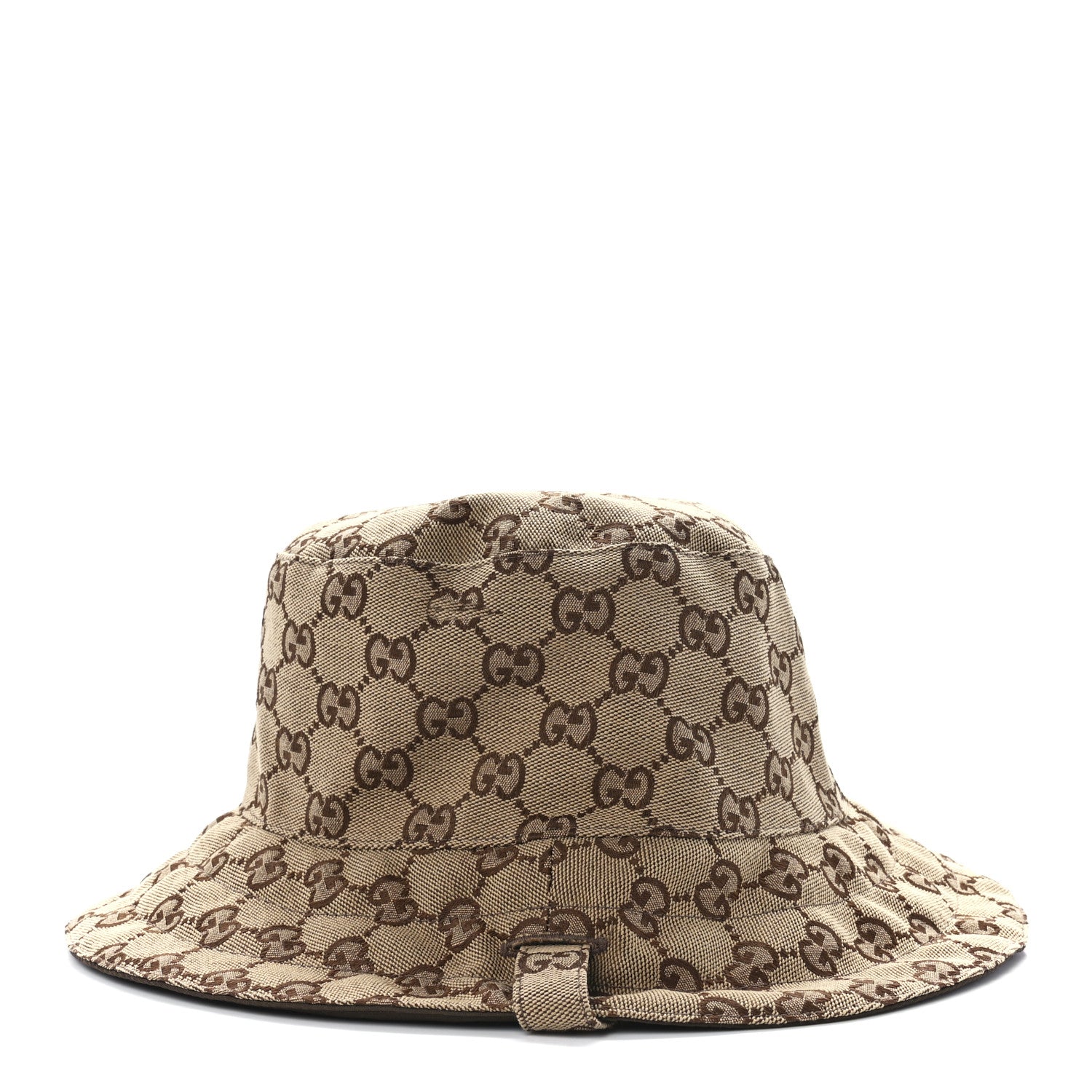Gucci Canvas Monogram Reversible Bucket Hat Brown 3 of 14