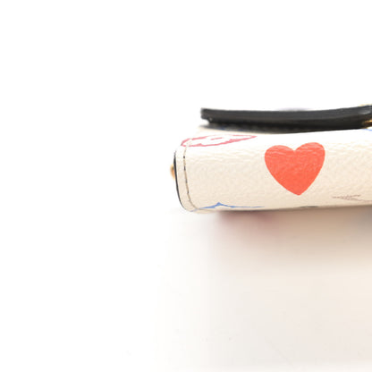 Louis Vuitton Game On Monogram Zoe Wallet White 7 of 9
