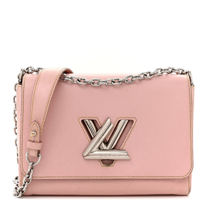 Louis Vuitton Epi Twist Shoulder Bag MM Rose Ballerine 1 of 23