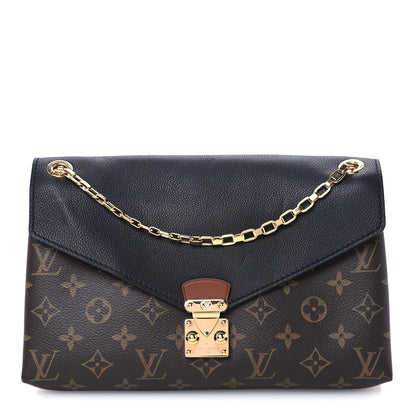 Louis Vuitton Monogram Pallas Chain Black 1 of 11