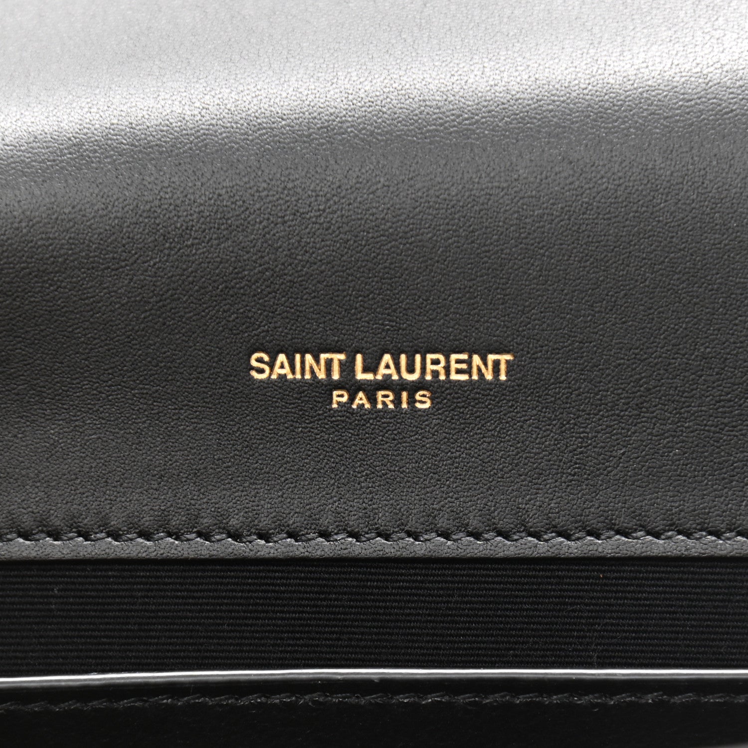 Saint Laurent Calfskin Polka Dot Small Monogram Kate Satchel Rose Black 6 of 12