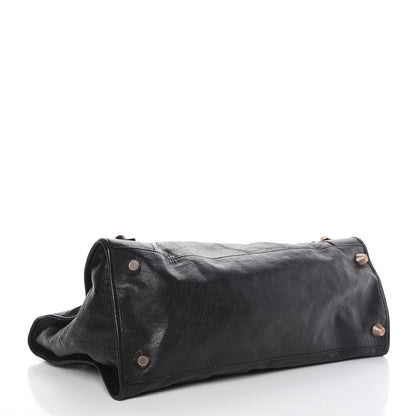 Balenciaga Agneau Giant 21 Rose Gold Hardware Work Black 4 of 17