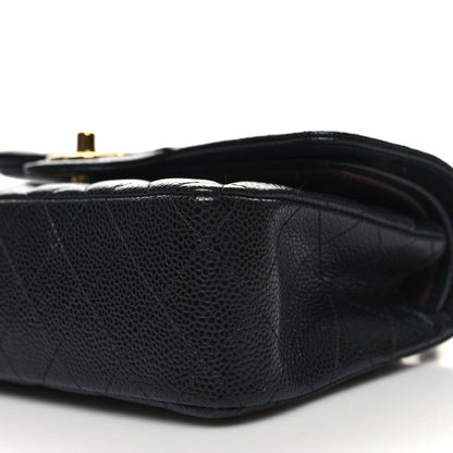 Chanel Caviar Quilted Small Double Flap Black 10 of 10