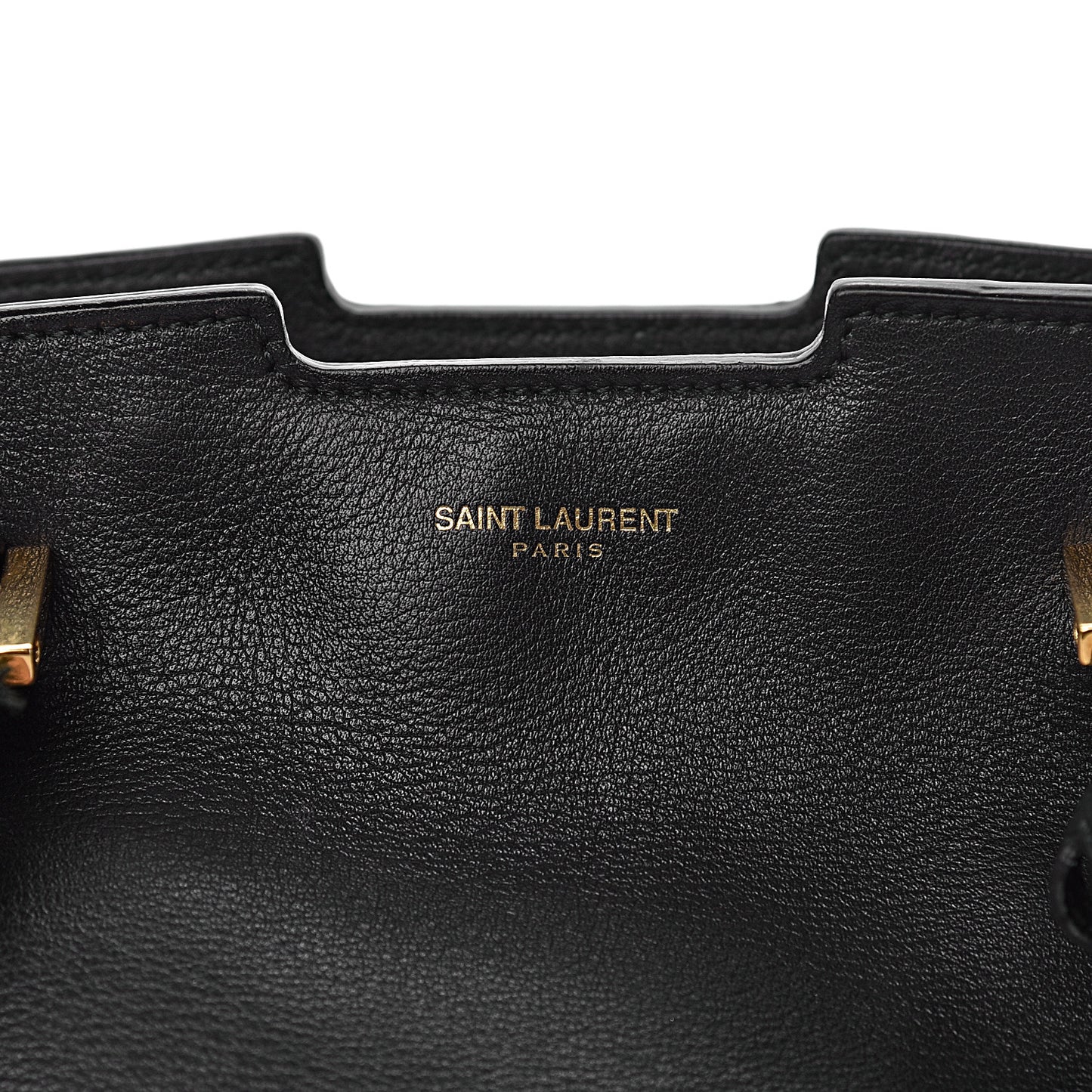Calfskin Medium Classic Y Cabas Black